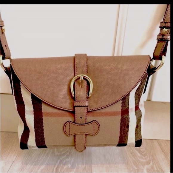 Burberry Small Milton House Check Crossbody Bag - Picture 2 of 16